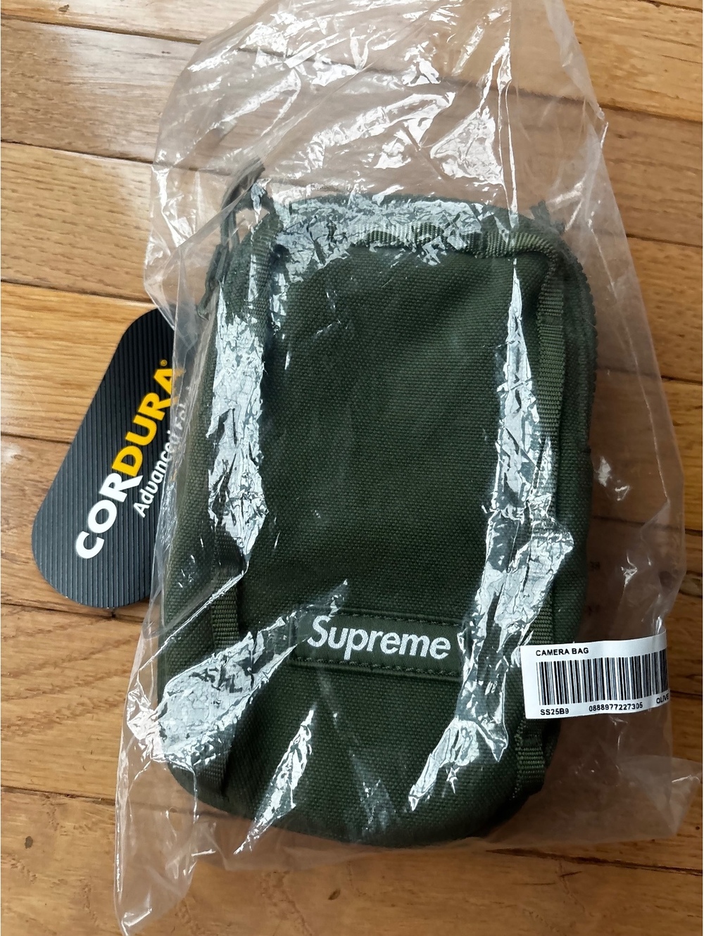 Supreme SS25 Olive Green Cordura Camera Bag